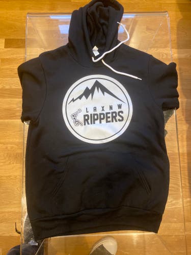 LAXNW Rippers Black Used Small  Sweatshirt