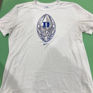 Team Issue Men's Large Nike Duke Football Shirt