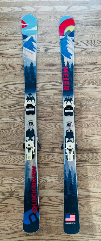 Used 2023 Meier QuickDraw All Mountain With Bindings Skis