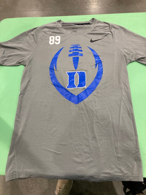 Men's Large Duke Football Nike Dri-Fit Practice Jersey