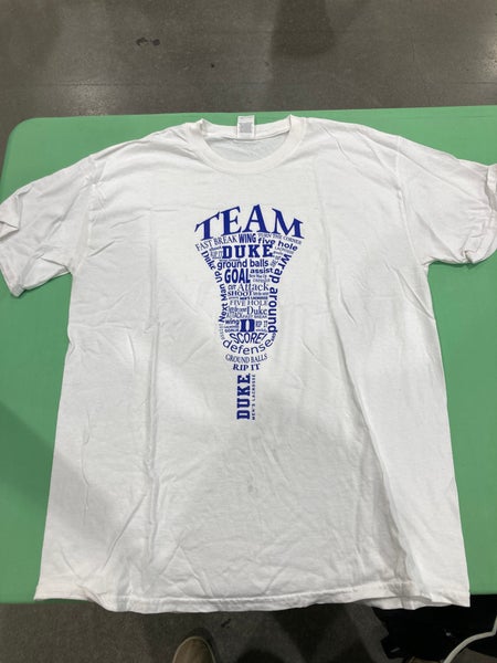 Men's Large Duke Lacrosse Shirt