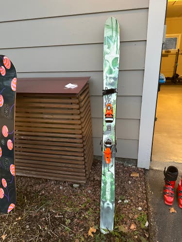 Unisex 2012 With Bindings Rossignol Super 7 Powder Skis 188
