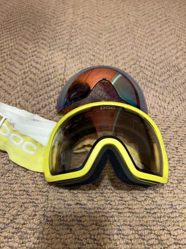 Used POC Fovea Ski Goggles