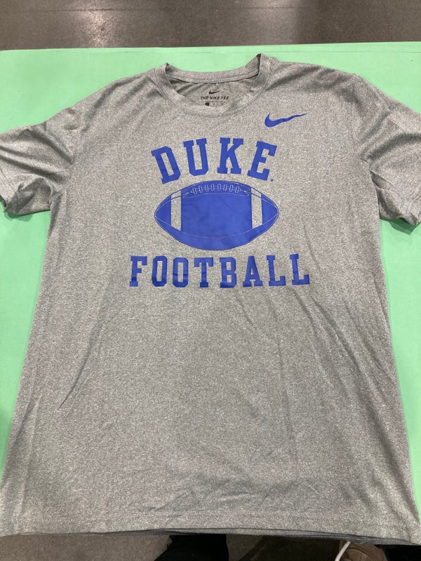 Men's Large Nike Duke Football Drifit Shirt
