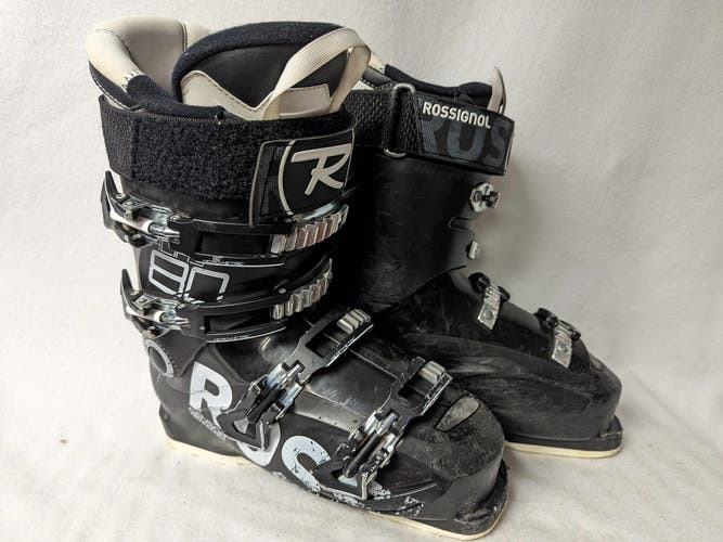 Rossignol Alias 80 Ski Boots Size 24.5 Color Black Condition Used