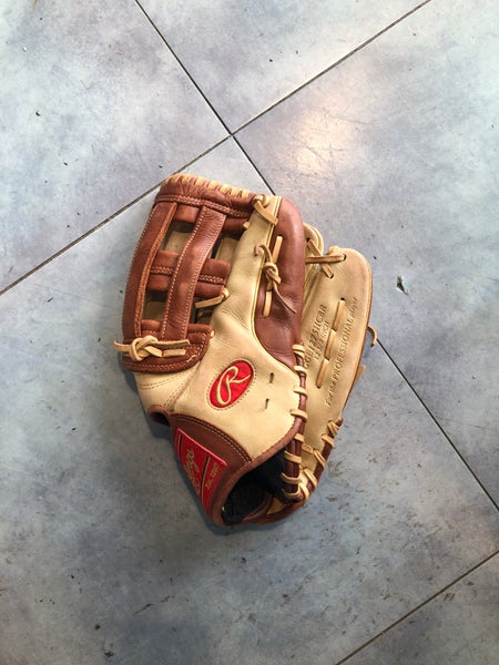 Used Rawlings GG Elite Right Hand Throw Infield Baseball Glove 12.75"