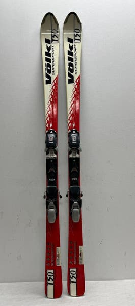 Volkl Supersport T50 161cm 11-68-98 r=13.7m Skis Marker M8.1