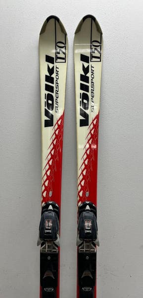 Volkl Supersport T50 161cm 11-68-98 r=13.7m Skis Marker M8.1
