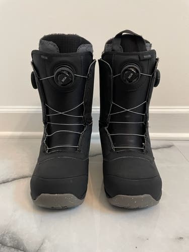 Men's Used Size 8.5 (Women's 9.5) Burton Ruler Snowboard Boots Medium Flex All Mountain