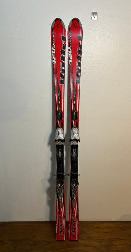 Volkl 420 Energy Downhill Alpine Carving Skis 177 cm. Marker Motion LT Bindings