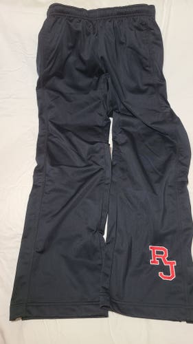 Black Used Small Women's Regis Jesuit Track Pants