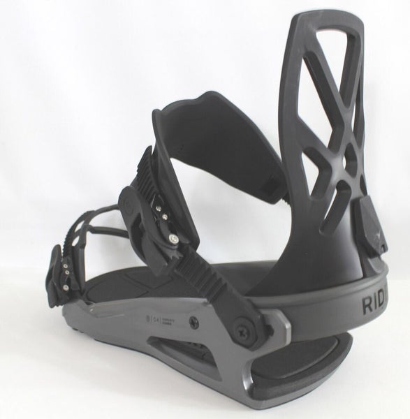 Ride C-4 Snowboard Bindings Large (Men's US Size 10.5+) Black New 2025