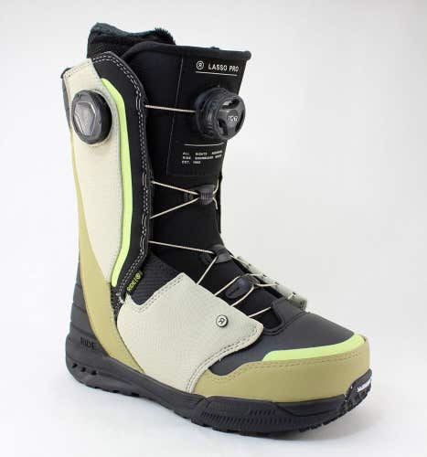 Ride Lasso Pro Double Boa Snowboard Boots Men's Size 7 Wavy New 2024