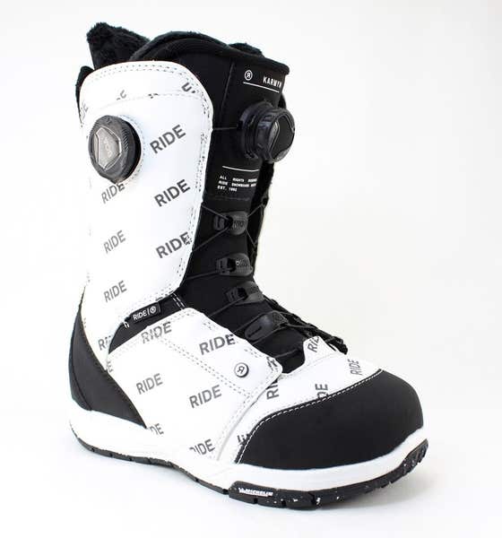 Ride Karmyn Zonal Double Boa Snowboard Boots, Women's Size 7 Logo