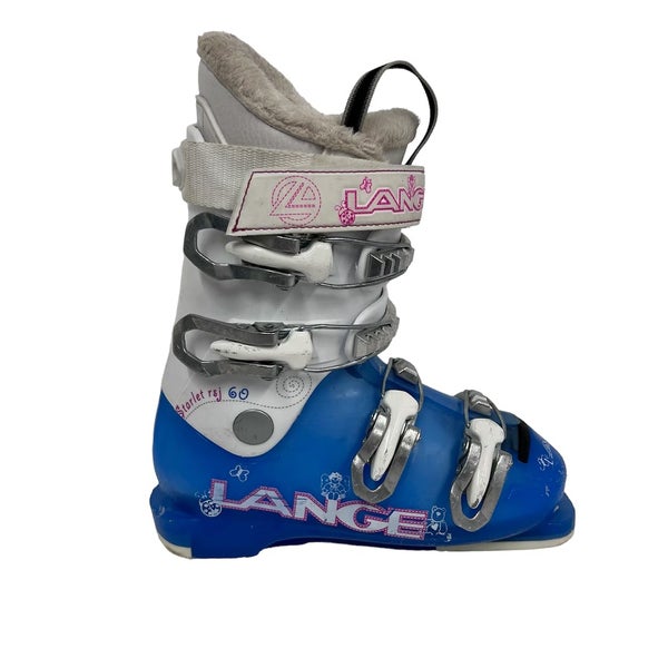 Used Lange Starlet Rsj 60 205 Mp - J01 Girls' Downhill Ski Boots