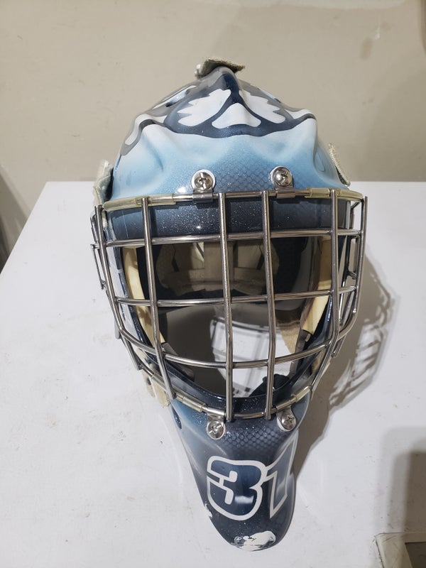 Senior Used Bauer 960 Goalie Mask Pro Stock