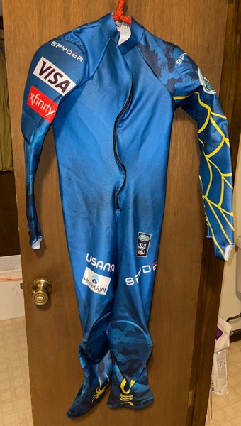 New Medium 2022 Spyder Us Ski Team Ski Suit (Padded)