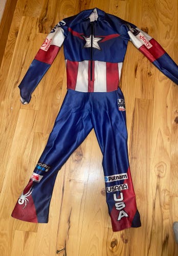 2020 Spyder Us Ski Team Ski Suit (Non Padded) FIS legal