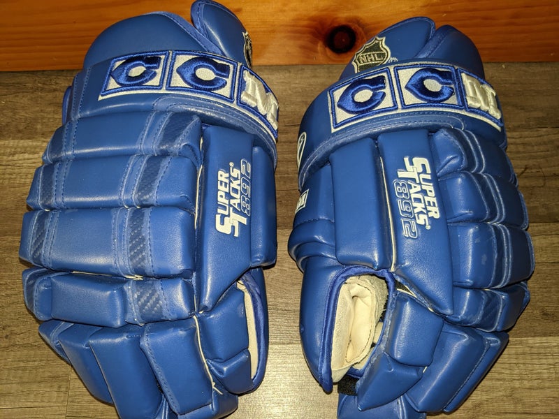 Used CCM 892 Supertacks Gloves 15"