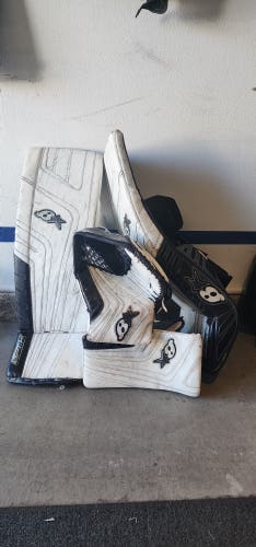 Used 33" Brian's Regular Optik Pro Goalie Full Set