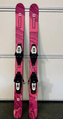 Used 2022 Armada 110 cm All Mountain Kirti Skis With Bindings