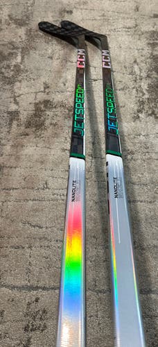 New! 2 Pack! 2x 85 Flex P29 Left Hand JetSpeed FT6 Pro “Green” Hockey Sticks