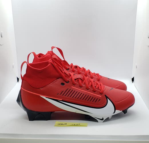 Nike Vapor Edge Pro 360 2 Football Cleats Mens sz 9.5 University Red DA5456-616