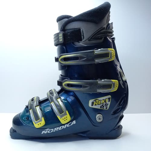 Unisex Used Nordica Next ST Ski Boots Soft Flex Adjustable (314 MM)