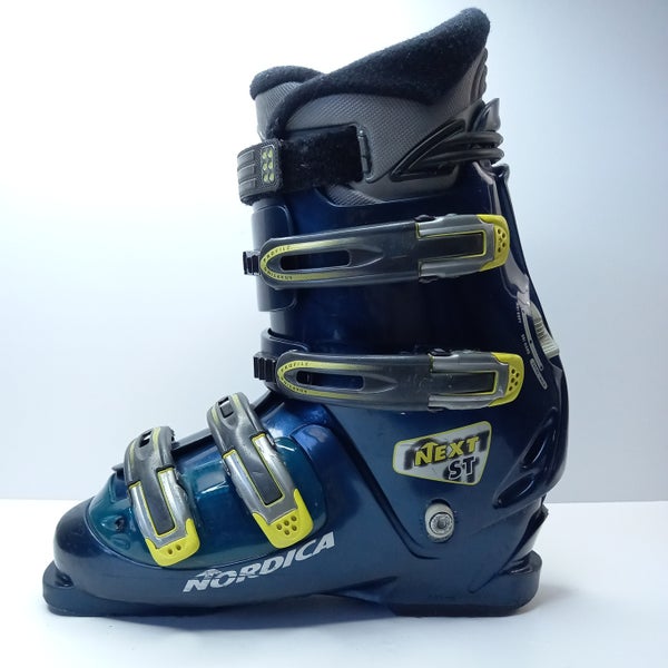 Unisex Used Nordica Next ST Ski Boots Soft Flex Adjustable (314 MM)
