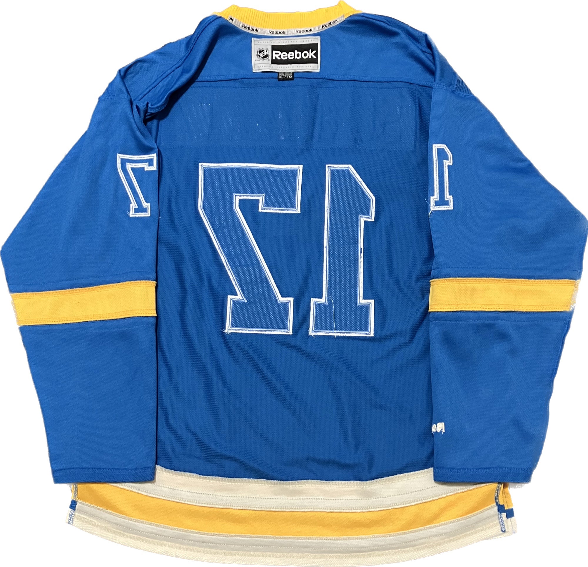 Adidas St. Louis Blues No17 Jaden Schwartz Blue Alternate Authentic Stitched NHL Jersey