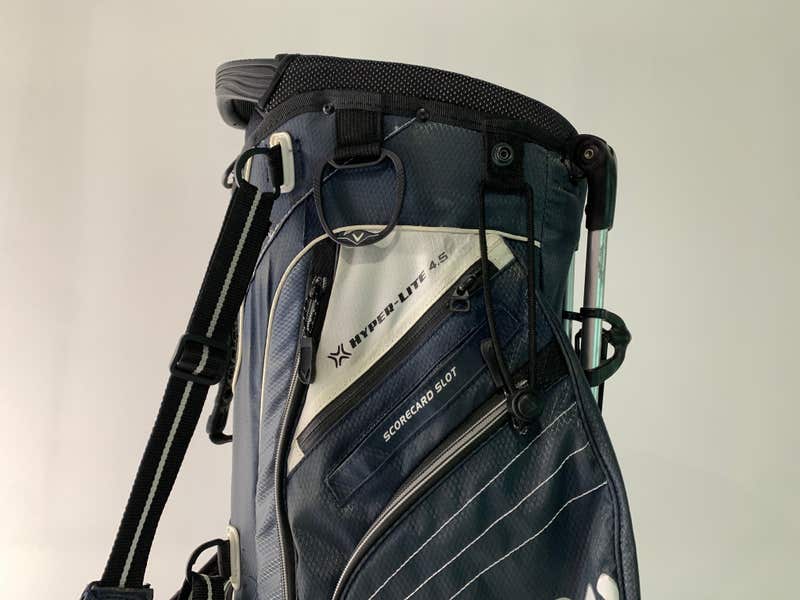 Callaway Hyper-Lite 4.5 Stand Bag Blue 6-Way Divide Dual