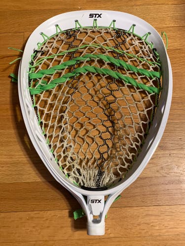 STX Eclipse 2 II Lacrosse Goalie Head Strung