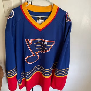 St Louis Blues Fanatics Men’s NHL Vintage Jersey XXL