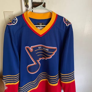 St Louis Blues Fanatics Men’s NHL Vintage Jersey M