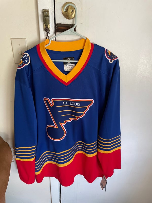 St. Louis Blues Adidas Authentic Retro NHL Hockey Jersey