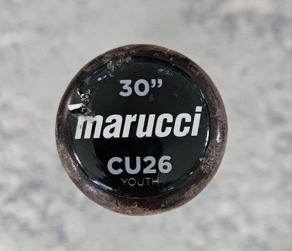 Used Marucci Wood CU26 Bat (-5) 25 oz 30"