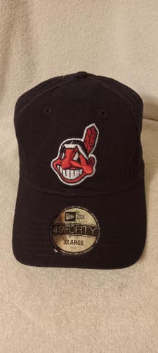 Cleveland Indians New Era MLB Chief Wahoo Corefit Hat XL