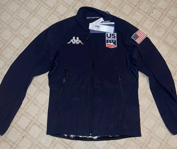 New Large 2022 Official US Ski Team Adult Kappa Training Shell Jacket