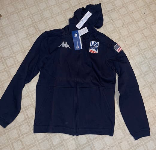 New 2022 Official US Ski Team Adult Kappa Sweatshirt XL