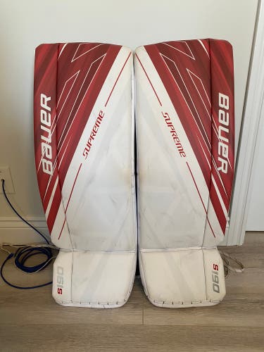 Bauer Supreme S190 Goalie Leg Pads Senior medium