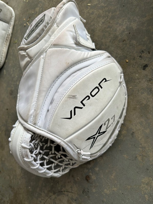 Used Regular Vapor X2.7 Glove and Blocker Set