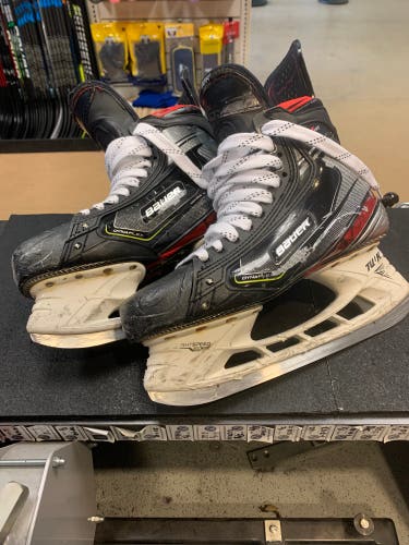 Senior Used Bauer Vapor 2X Pro Hockey Skates Regular Width Pro Stock Size 10.5