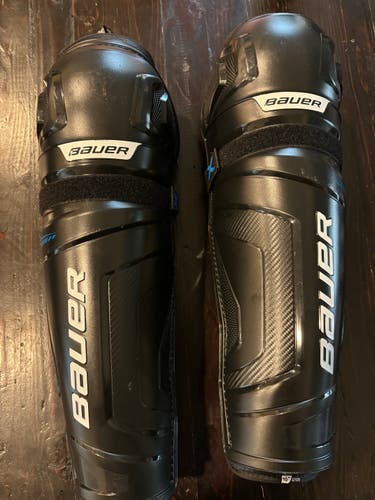 Senior New Bauer X 16" Shin Pads