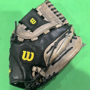 Used Wilson A360 Right Hand Throw Pitcher Baseball Glove 12"