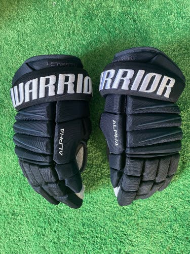 Warrior Pro Stock Gloves Letetsu 13 Navy