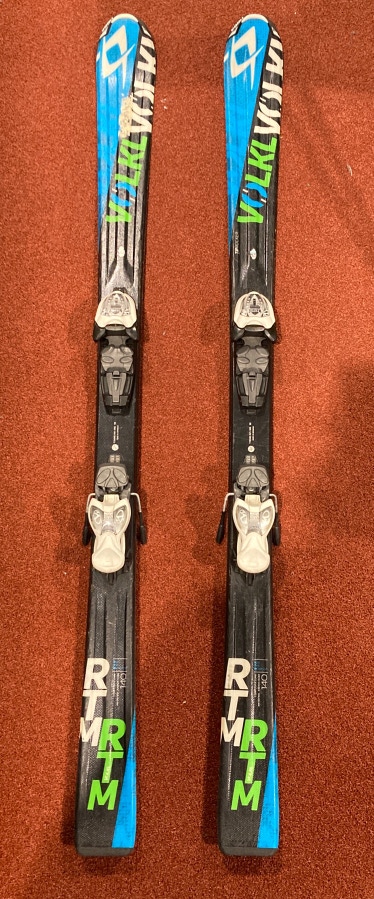 Used Volkl RTM 140cm Skis w/Marker 7.0 Bindings