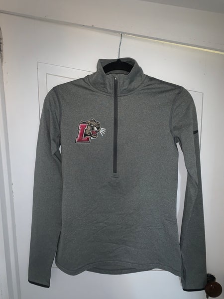 Women’s Nike Dri Fit Quarterzip Lafayette College Logo
