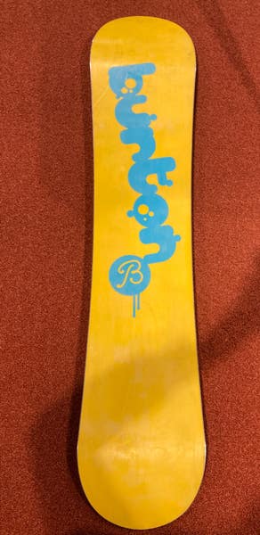 Used 121cm Burton Chicklet Kid's All Mountain Snowboard