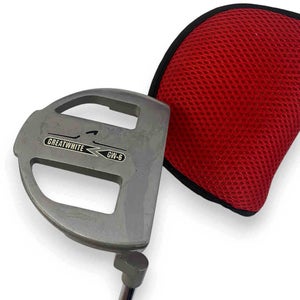 Tiger Shark Great White GW-6 Right Handed Mallet Putter 33.5" New Grip