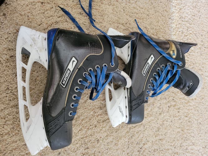 Senior Used Bauer Supreme One95 Hockey Skates Extra Wide Width Size 9.5